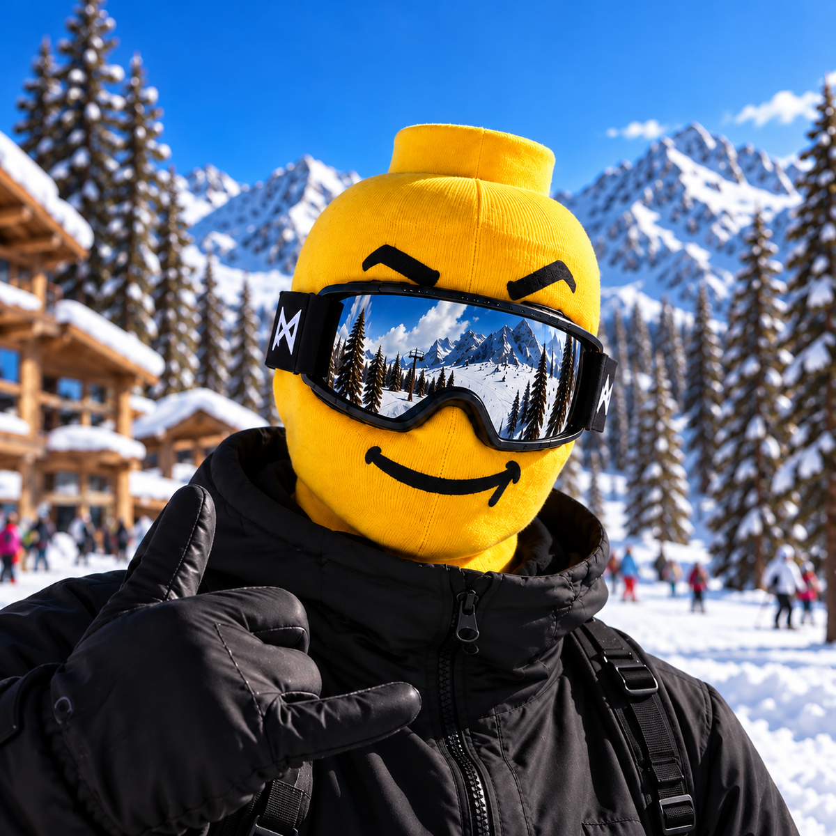 FreakPeak® CharacterHead Ski Hood